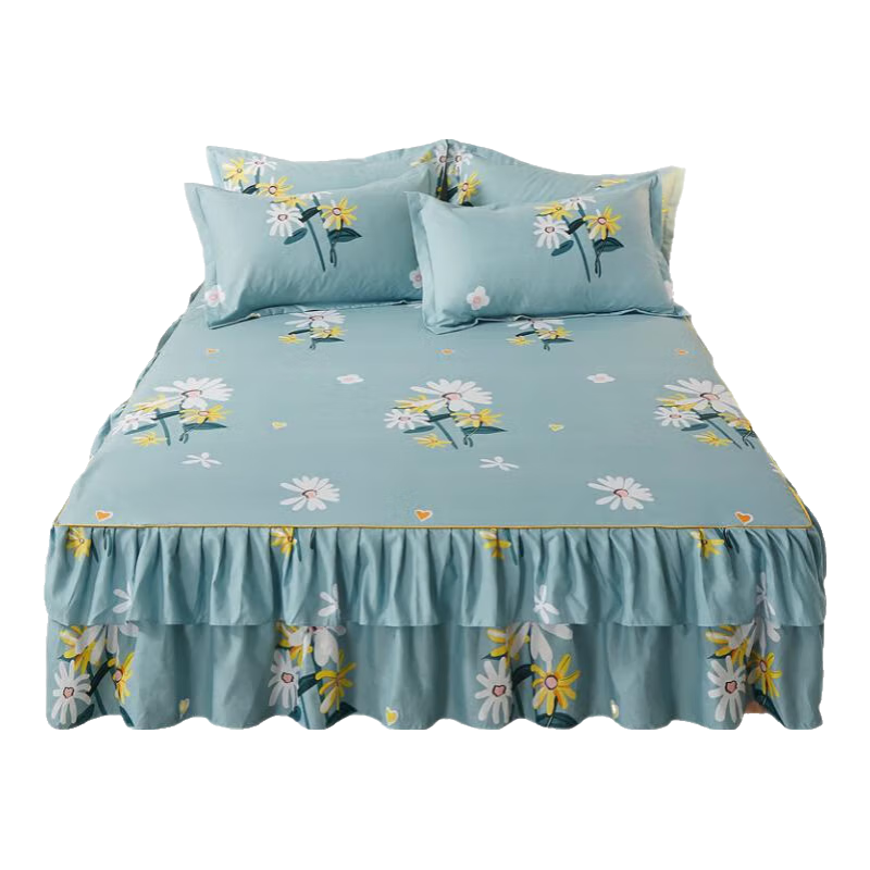 ˫�㻨�ߴ�ȹ������ʽ�׷����������׵���˫��1.5/.1.8/2.0/1.2�� С���� 150*200cm����ȹ 31Ԫ