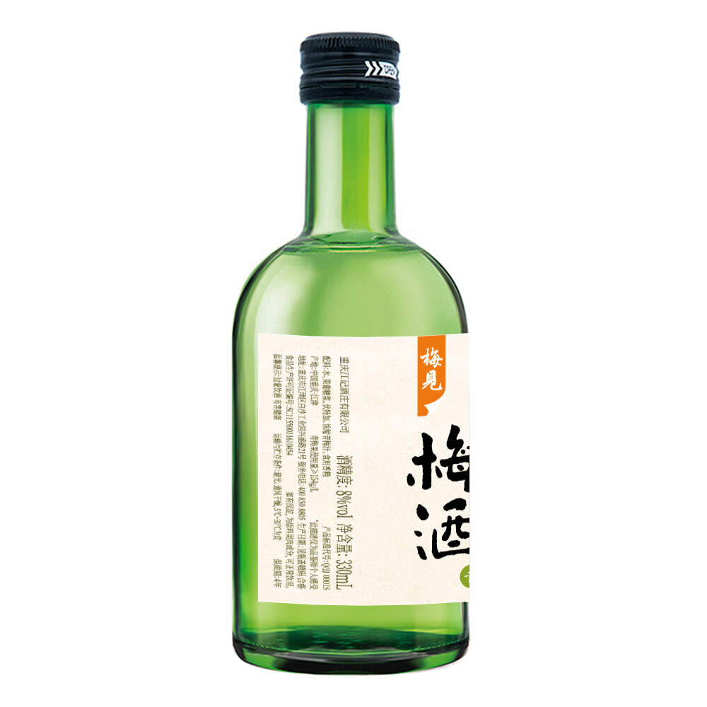 梅见青梅酒 低度梅子酒 微醺果味甜酒 伴手礼 时光梅330ml*6