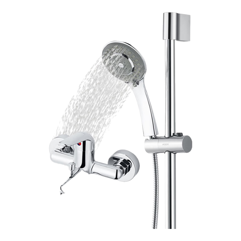 Ħ����MOEN����ԡ������װ��ѹ���� �๦���ֳ��³���ͭˮ��ͷ����ȫ�� 3�����ֳ�+������װ