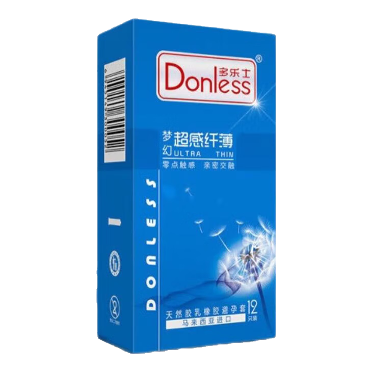 多樂士進(jìn)口超薄避孕套性用品男持久延時(shí)顆粒螺紋安全套套子大油量保險(xiǎn)套 夢幻系列超感纖薄 輕薄無感