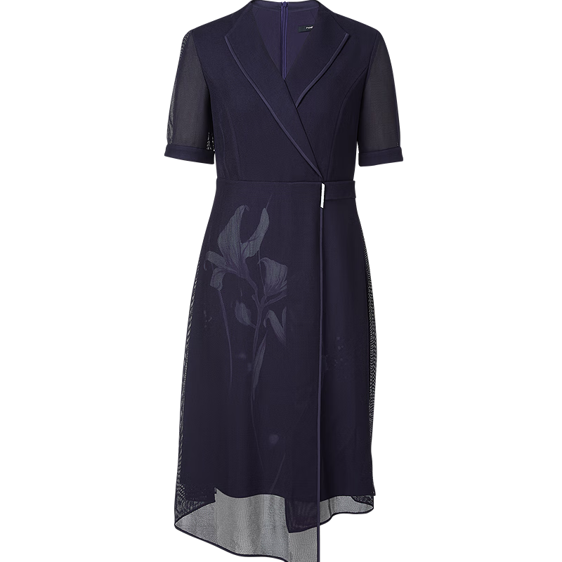 �ȶ�˼��NAERSI������ɴ�� V������ȹ������ø߼���25���ļ��¿� ����ɫ 3XL