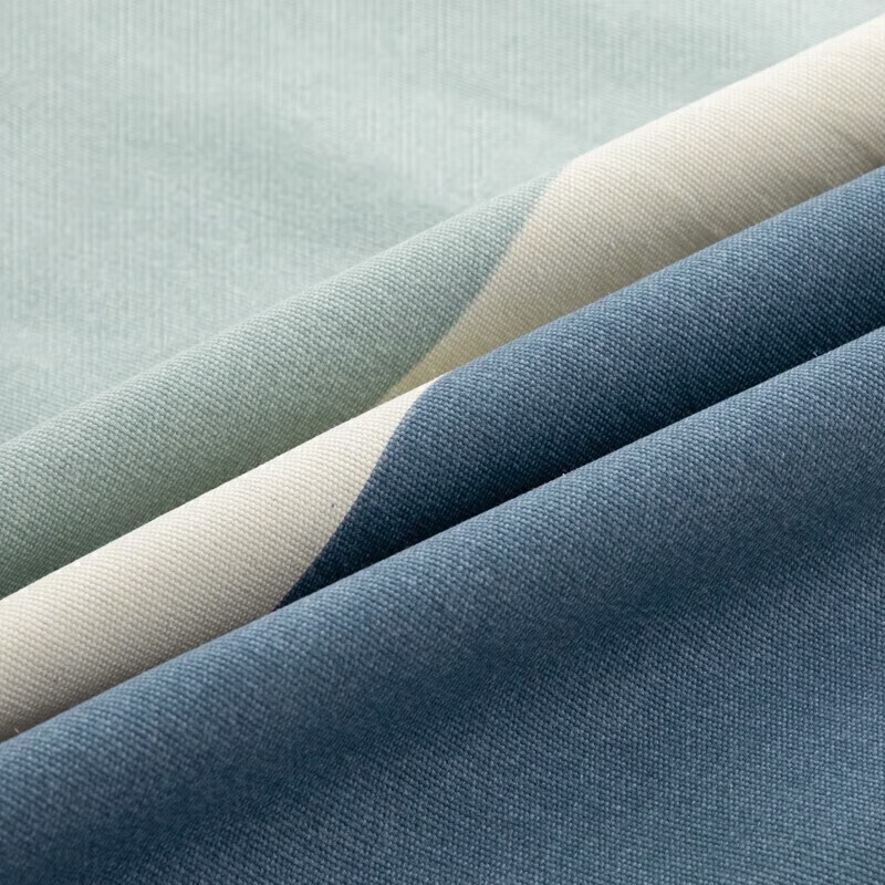 软贝原棉老粗布床单简约格子床单床上用品可水洗老粗布床单 欢乐 120*230cm床单+枕套一只