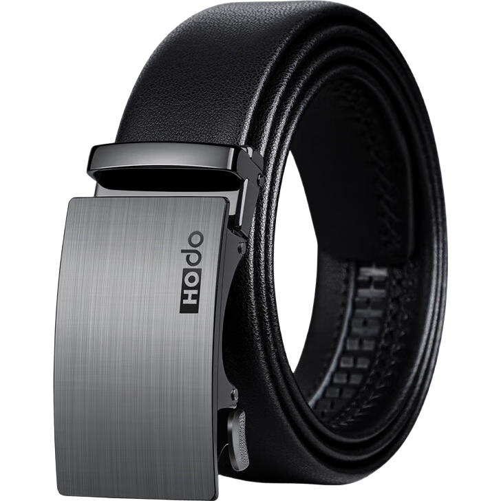 红豆皮带男士商务自动扣真牛皮休闲时尚腰带男生日礼物送男友老公爸爸