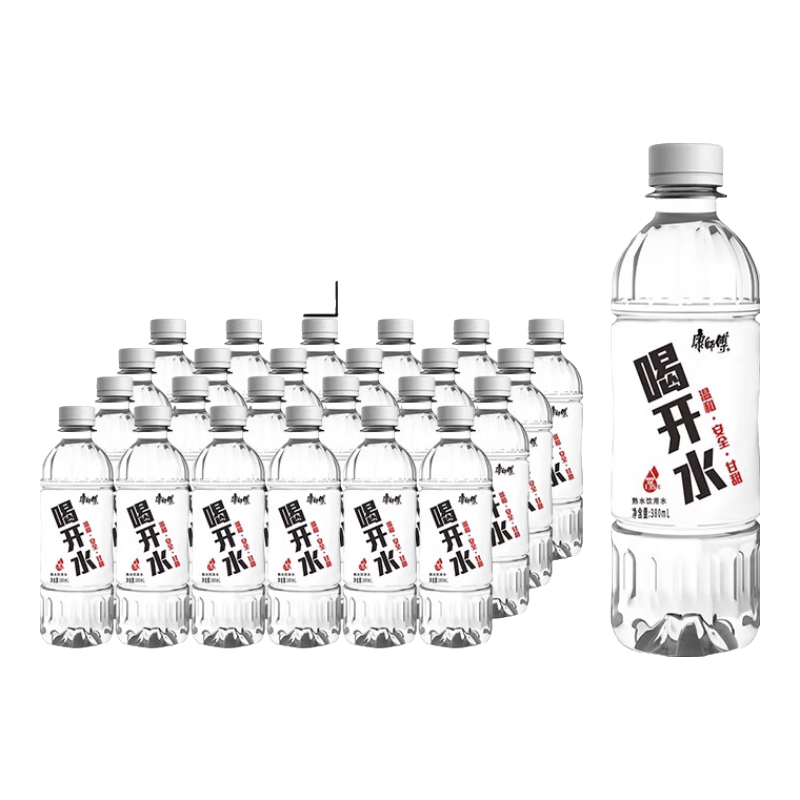 ���ڲ�������ʦ���ȿ�ˮ ���׿� Сƿװ����ˮ��Я�ºͻ����ü�ͥװƿװˮ  ���� 380ml*24ƿ������װ�� 18.2Ԫ