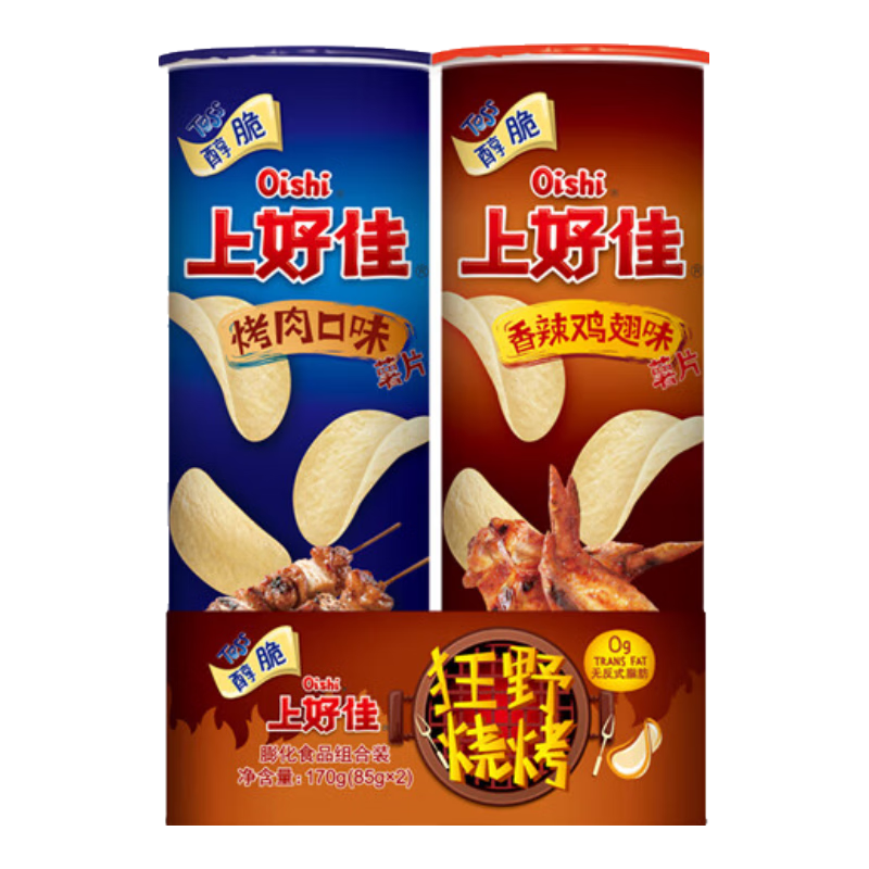 �Ϻü�������ʳ������Ƭ�����޿����ζ85g+��������ζ85g 5.9Ԫ