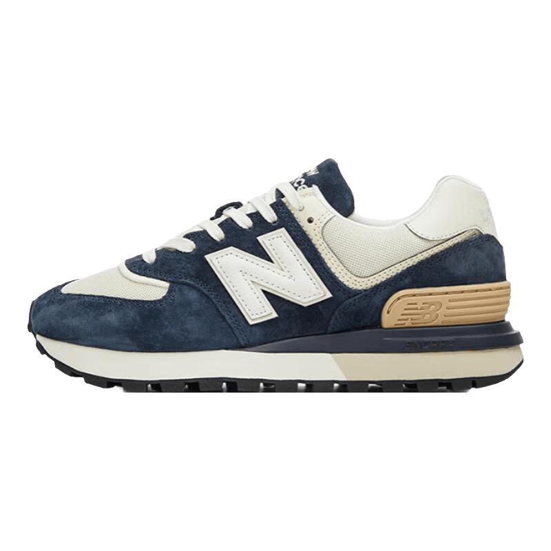 NEW BALANCE NB 574LG系列减震防滑耐磨男鞋女鞋轻便缓震复古休闲运动鞋 U574LGRN-D 37