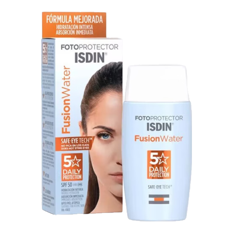 怡思丁（ISDIN）3代防晒霜 防水隔离霜SPF50面部敏感肌 冬季户外防晒通勤 防晒乳 【限时清仓 售完即止】第3代小蓝瓶 50ml 效期26年5月