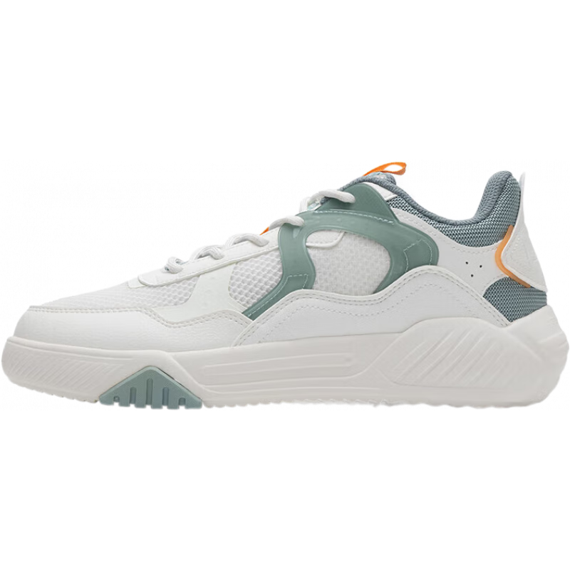 ���ڲ������ز���XTEP����Ь��Ь2025�＾�¿��˶�Ь���滧�⸴��ʱ�����ӵͰ�����Ь�� �°�ɫ/����� 42 ���ڳ�265mm��