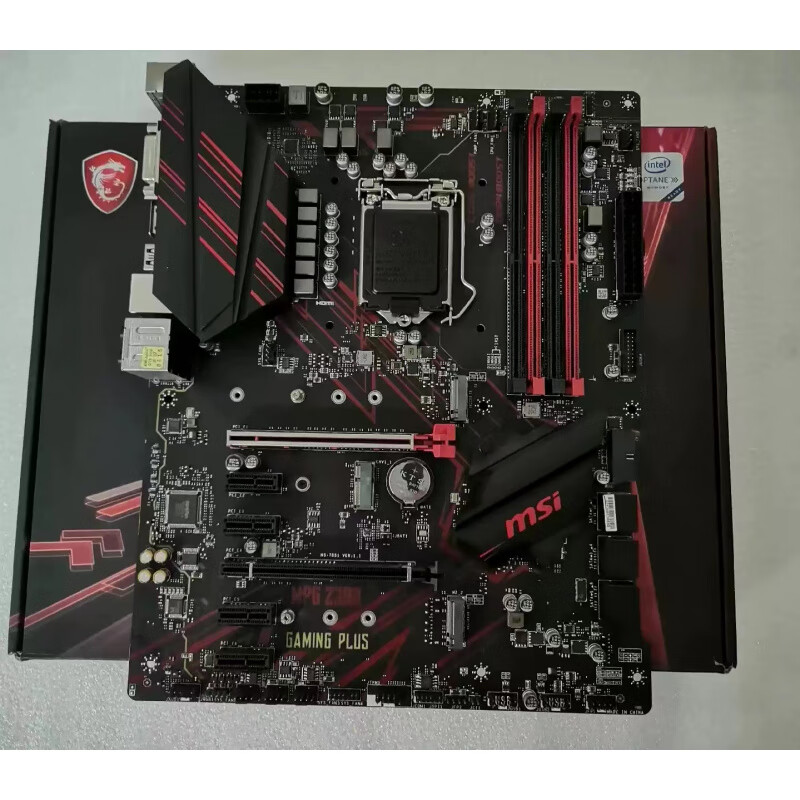 MSI新到原装彩盒MSI/微星 MPG Z390 Gaming Plus主板