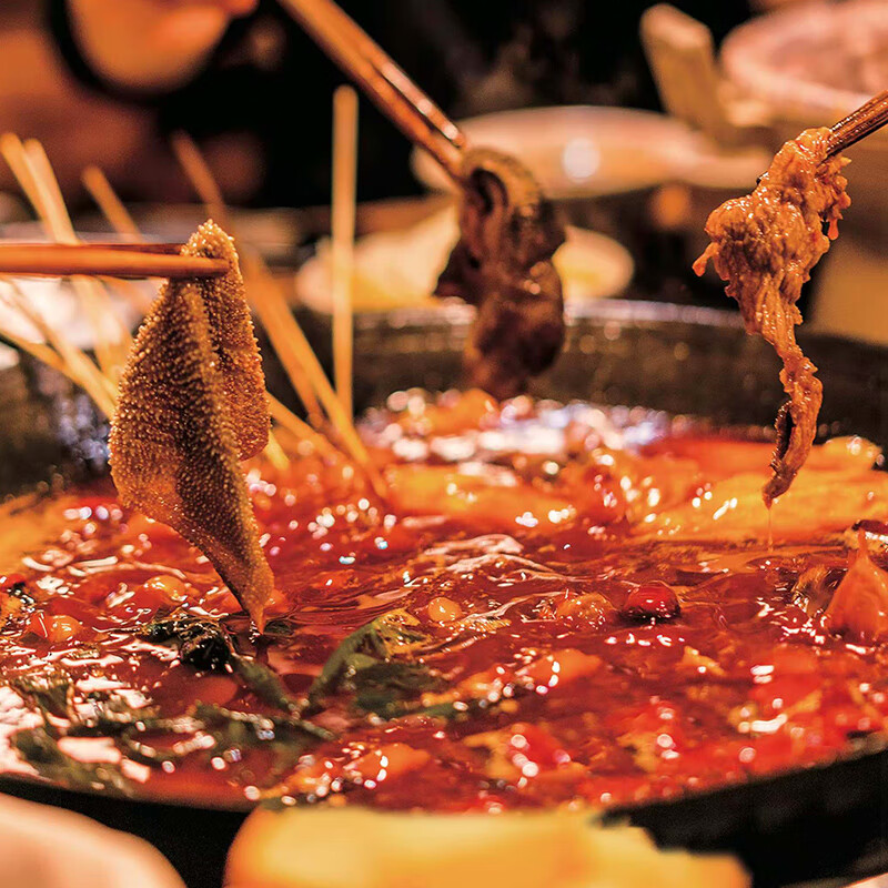 桥头 火锅红油无渣火锅底料500g重庆麻辣烫冒菜牛油串串锅底餐饮批发 餐饮红油500g/1袋