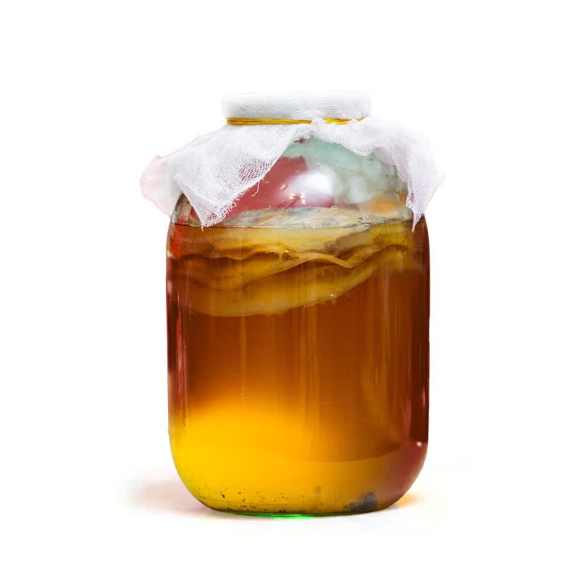同仁堂（TRT） 正宗红茶菌菌种 胃宝海宝菌家用 自制康 2片菌配老液共300g 300g*1袋