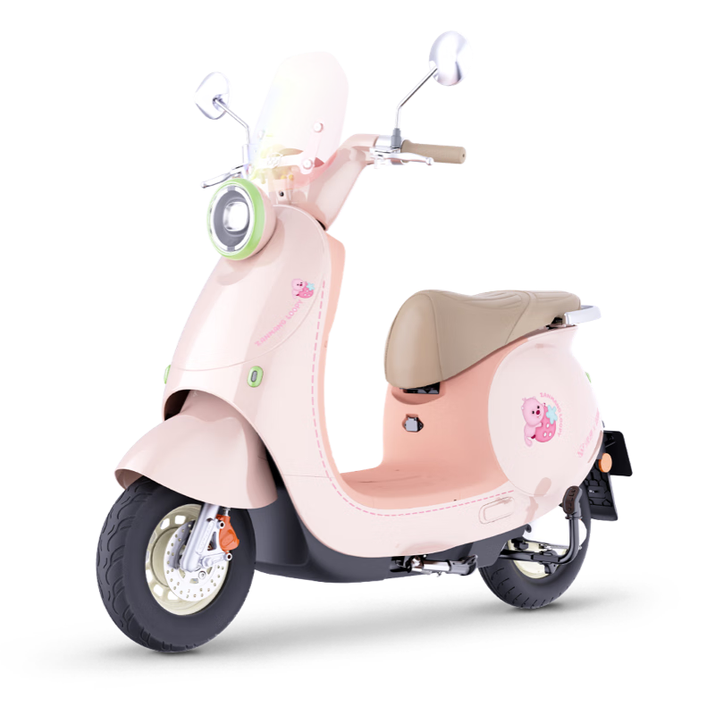 綠源【Loopy聯(lián)名款】MODA50-Q 電動(dòng)輕便摩托車60V21Ah數(shù)字化智能電動(dòng)車 成人通勤代步長續(xù)航電摩 到門店選顏色