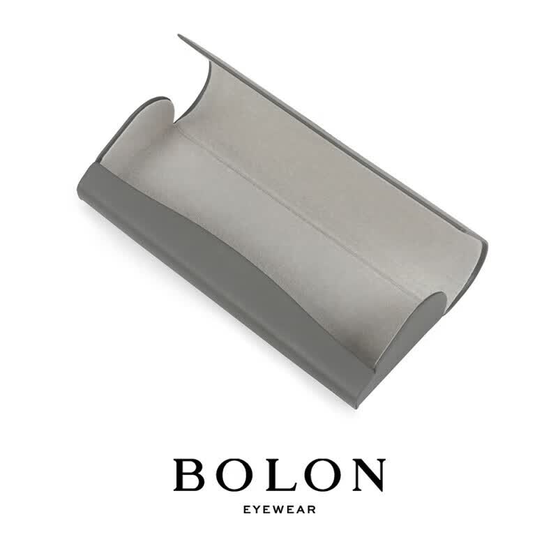 暴龍【新品】眼鏡收納盒光學(xué)鏡鏡盒鏡眼鏡盒男女款便攜鏡盒 灰色光學(xué)鏡盒+鏡布
