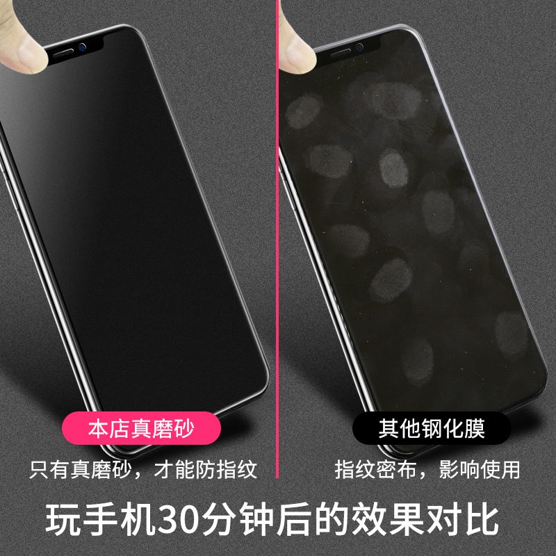 魚非漁（yesfeel）適用蘋果14PRO鋼化膜iPhone13磨砂膜14防摔游戲12promax電競膜XS 防窺磨砂款30度防窺全屏防指紋 iPhone14Pro
