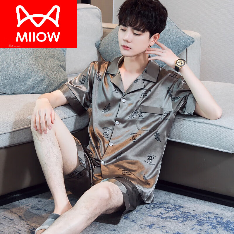 ڲèˣMiiOW˿ļʿ˯¼Ҿӷ̿˿װӡ⴩ SC5ʿҶ--˫ L (110-140)88Ԫ