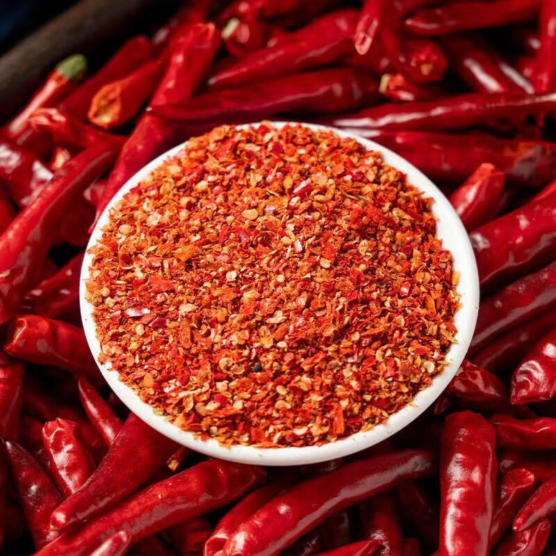 贵州遵义干辣椒特辣超辣魔鬼辣辣椒面小米辣朝天椒泼油辣子增辣 500g 辣椒面 【1斤装】 特辣