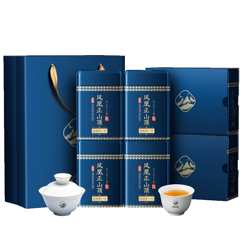 正山頂烏龍茶動(dòng)茶天下鳳凰單樅蜜蘭香特級500g足火濃香禮盒裝茶葉嚴選