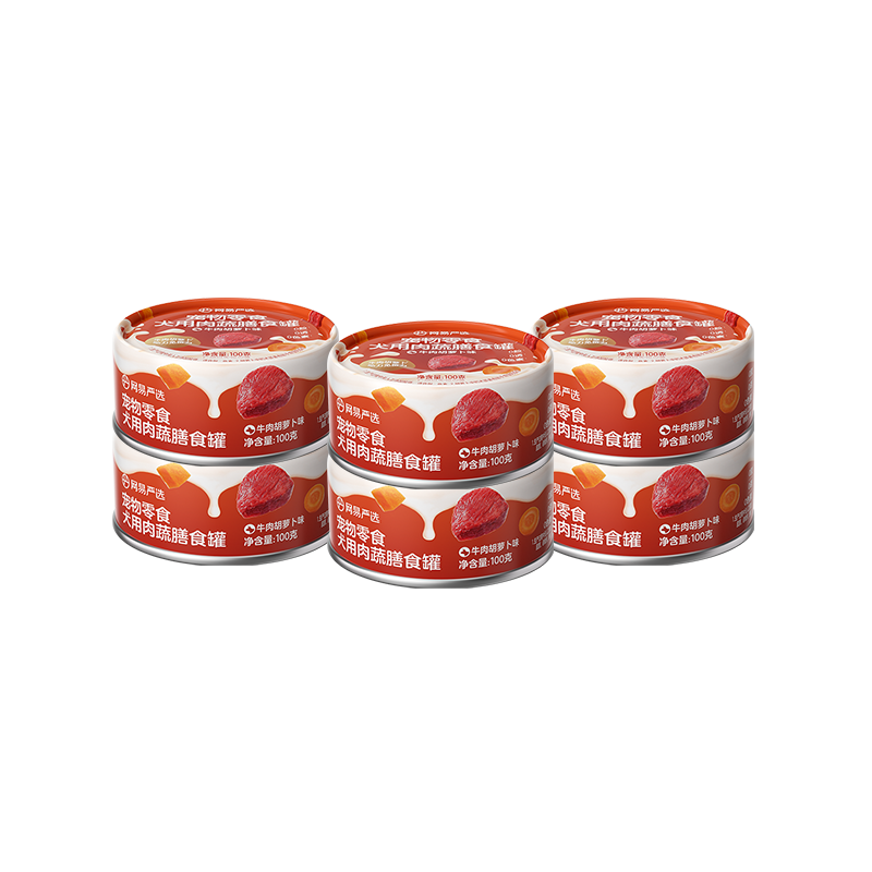 ������ѡ���ﹷ����ͷ����ʳӪ��ʪ����ʳţ����ܲ�ζ��ͷ 100g*6��