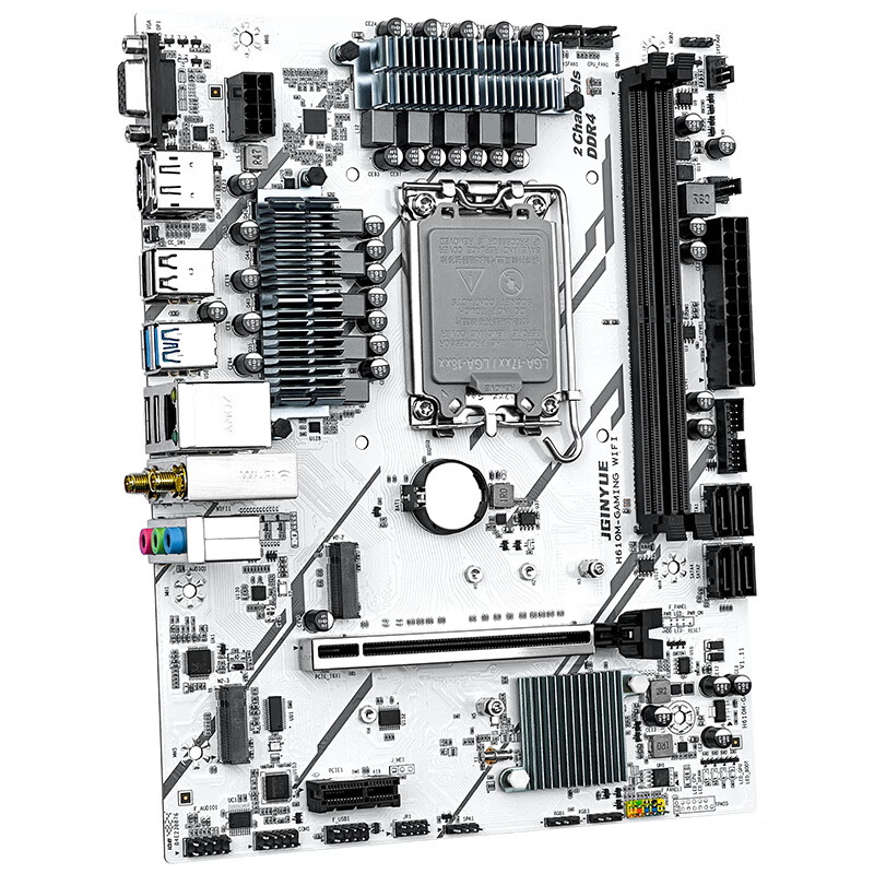 精粤 H610M GAMING WIFI ARGB DDR4 图 6