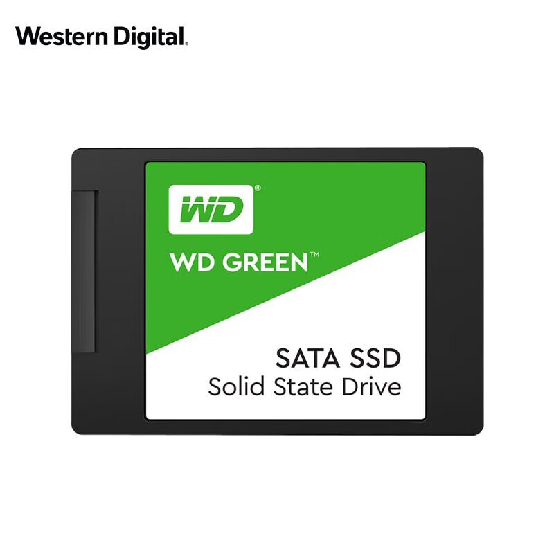 西部数据（WD) 480GB SSD固态硬盘 SATA3.0 Green系列 家用升级版 高速 低耗能