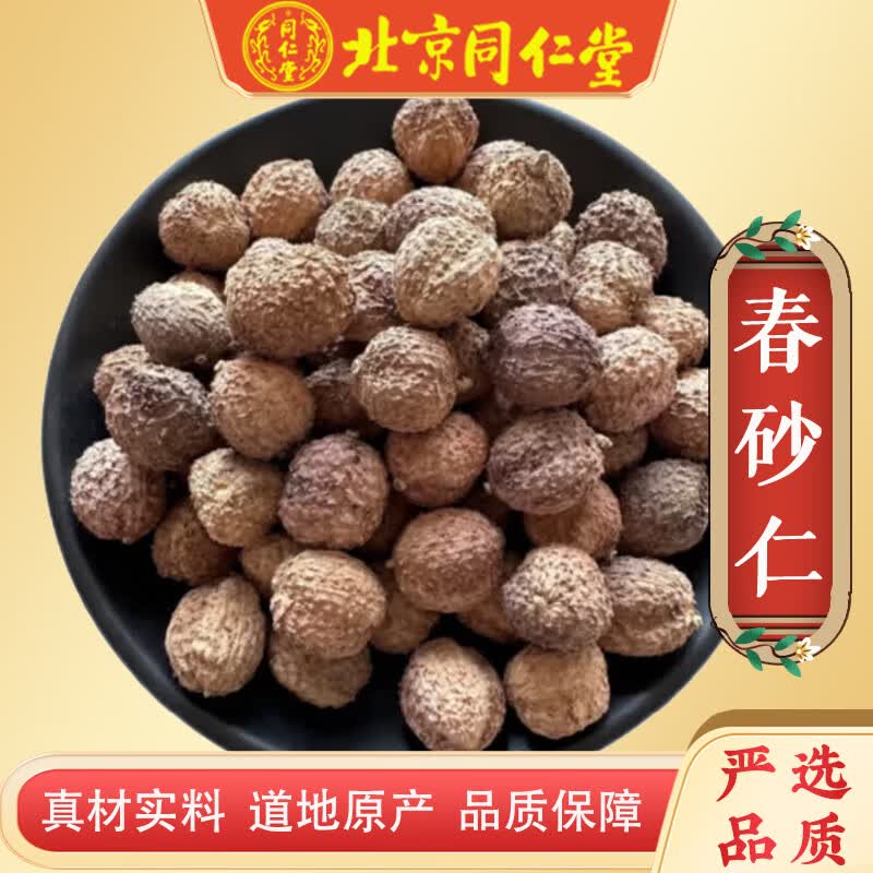 同仁堂(TRT)野生春砂仁 无硫新货 干果砂仁中药材养生 胃煲汤蒸肉 春砂仁50克 春砂仁 250g*1袋