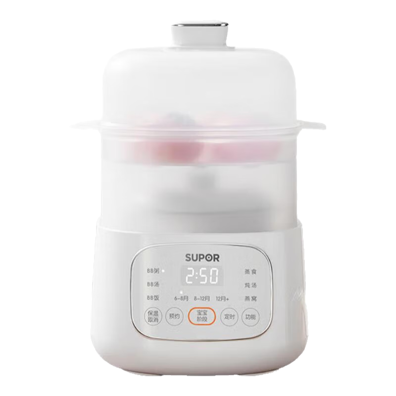 �ղ�����SUPOR��Ӥ��������bb�ҵ���С��������������ʳ�������������緹�Ҹ�ʳ�� ����˫ȫ BB05S 148.1Ԫ