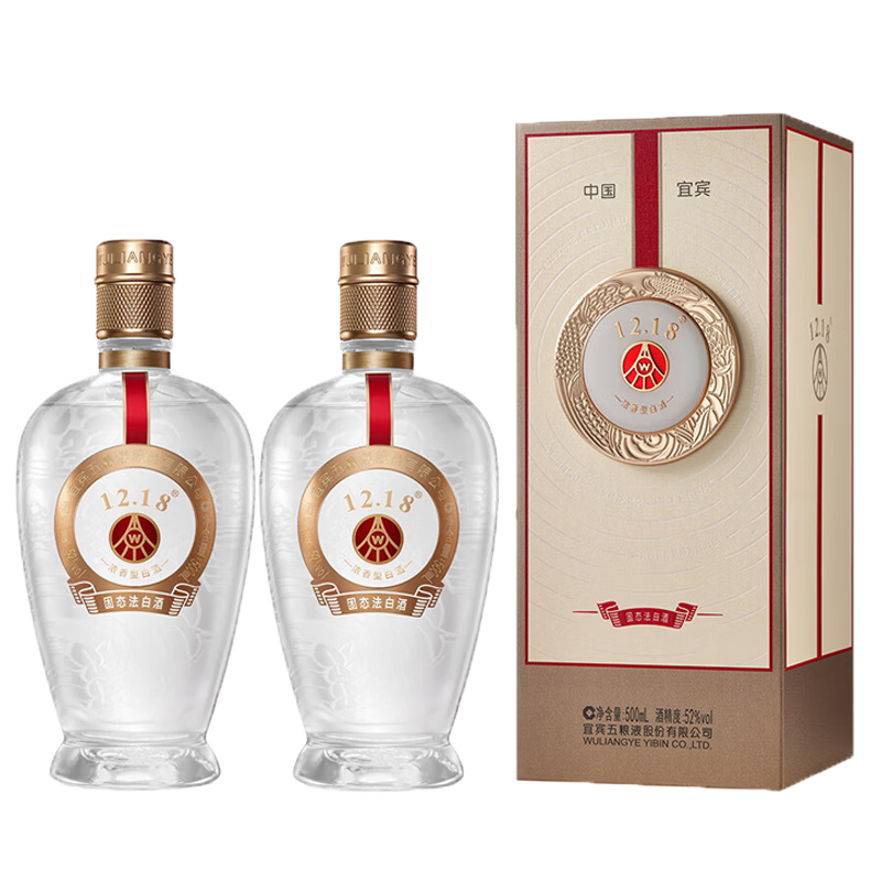 wuliangye/����Һ 12.18 52�� Ũ���� 2ƿ 500ml 929.05Ԫ