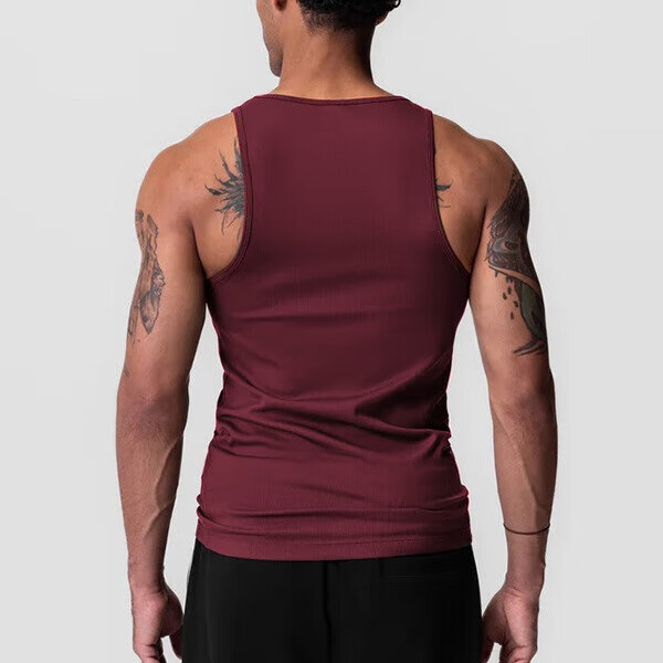 ASRV美式速干运动背心男紧身夏季外穿跑步篮球跨栏坎肩健身无袖透气 黑色 M 建议160-170CM100-120斤左右