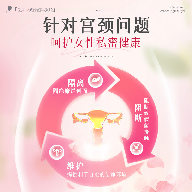 毓婷妇科炎症医用卡波姆抑菌凝胶阴道炎宫颈炎私处骚扰 【5盒】15支装卡波姆妇科凝胶