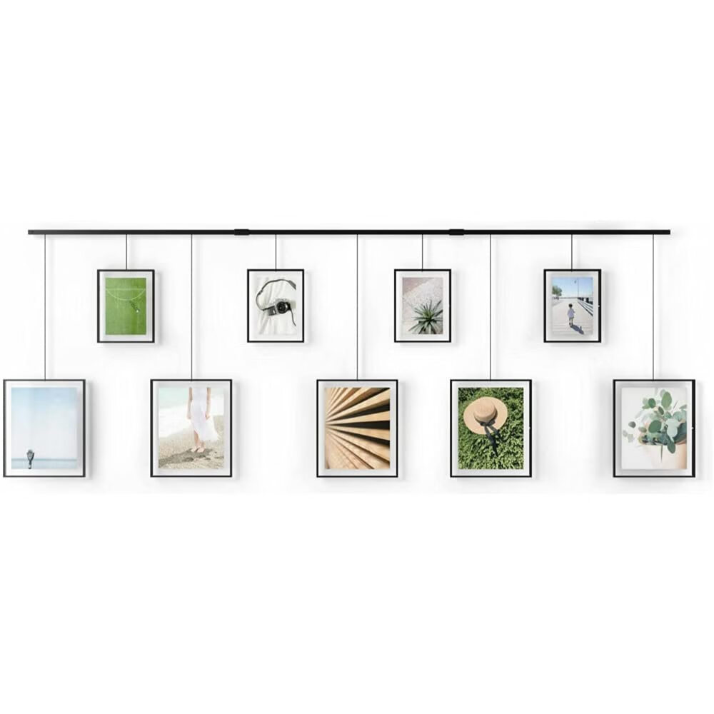 Umbra 五框照片墻展示架 可移動(dòng)懸掛相框 現(xiàn)代簡(jiǎn)約家居裝飾