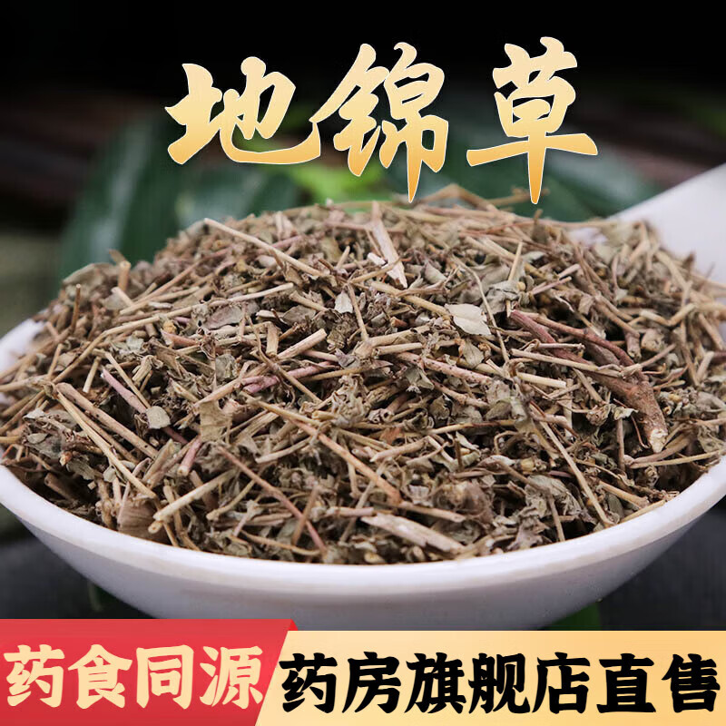 严元堂地锦草新鲜正宗中药材血见愁红丝草奶汁花盖地泡水喝的功效与