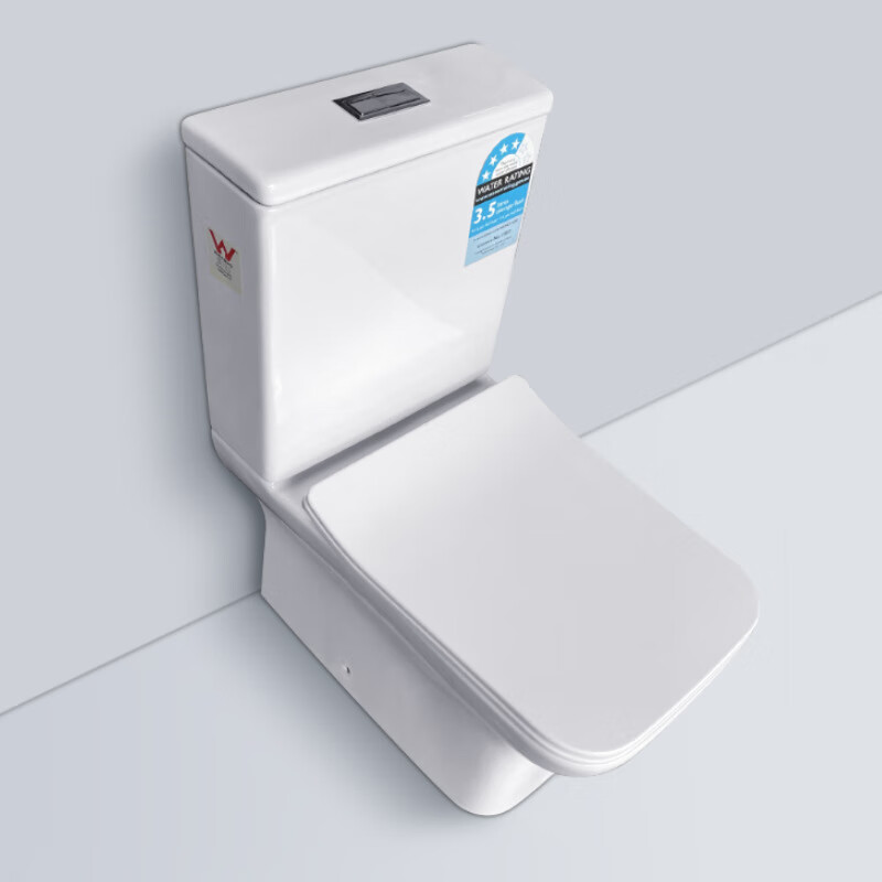 澳洲出口分體直沖式馬桶衛(wèi)生間WATERMARK認(rèn)證座便器出口衛(wèi)浴潔具 8302【地排】