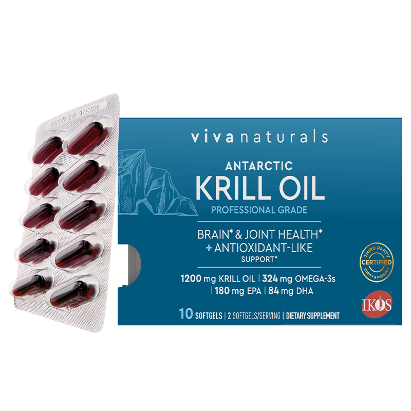 Viva Naturals26.7�����ν���omega3��Ũ�Ⱥ�����֬�ߺ���Ϻ�����ϼ���Ϻ��10�� 161Ԫ