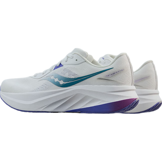 Saucony索康尼浪潮3緩震跑鞋男25年春季新款透氣跑步鞋入門訓(xùn)練 白蘭 41