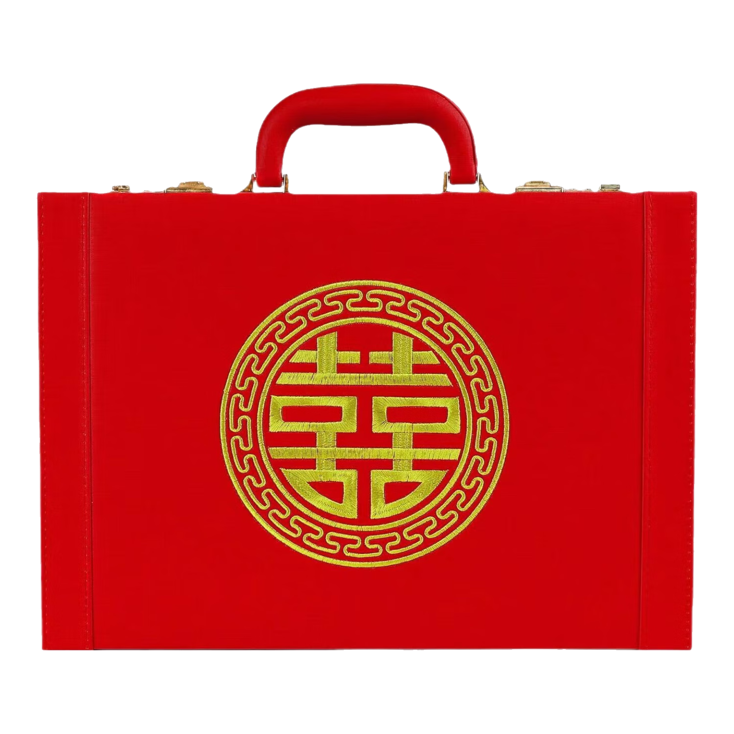 雪束高檔彩禮箱禮金箱彩禮盒訂婚禮金盒彩禮錢(qián)盒子裝錢(qián)禮盒禮袋密碼箱 【裝16-30萬(wàn)】高檔密碼皮箱+錢(qián)套 錢(qián)套+手拋喜