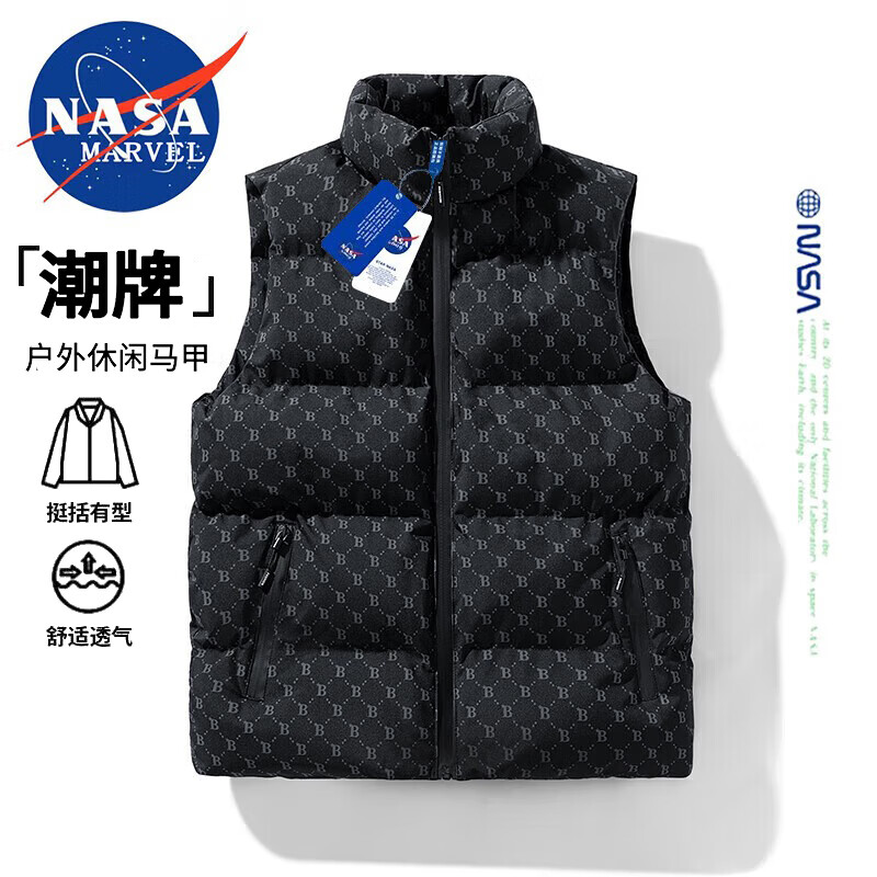 NASA MARVEL����������������ʿ�ﶬ�������������Ӻ�ٴů ��ɫ 2XL