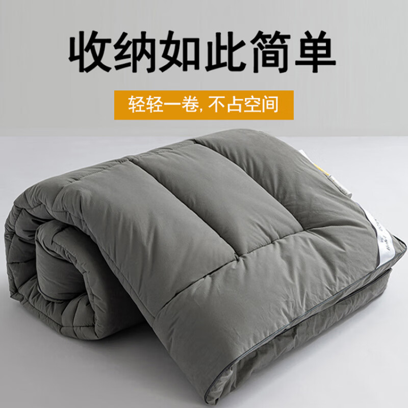 五星级酒店同款大豆纤维床垫软床褥家用宿舍 高贵白(厚约6厘米) 母婴A类，久 200cm*220cm(抗菌升级)