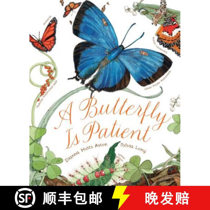 A Butterfly Is Patient: (Nature Books for Kids, Children's Books Ages 3-5, Award Winning Children's~