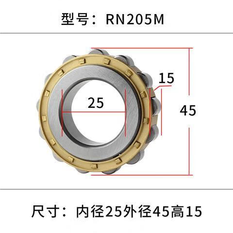 整體偏心軸承RN307搖擺RN205206309312圓柱滾子擺線針輪減速機(jī) RN205M
