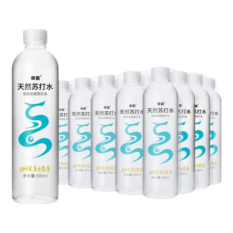 ������Ȼ�մ�ˮ ������ ������ 12ƿ/24ƿ ����ƿװ����ˮ ԭζ500ml*24 48Ԫ