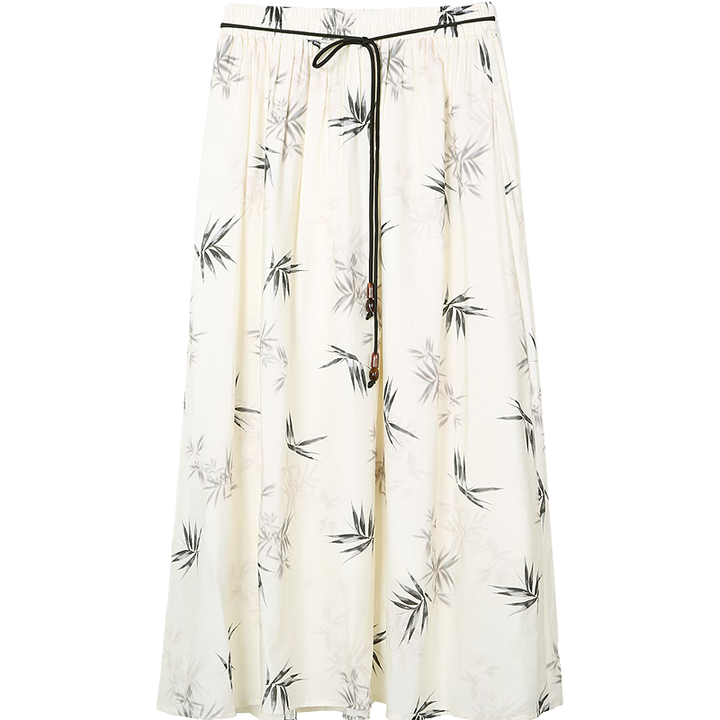 ��ͼbetu ����ʽˮī��ӡ������ȹ 2503T75 ��ɫ 100.5Ԫ