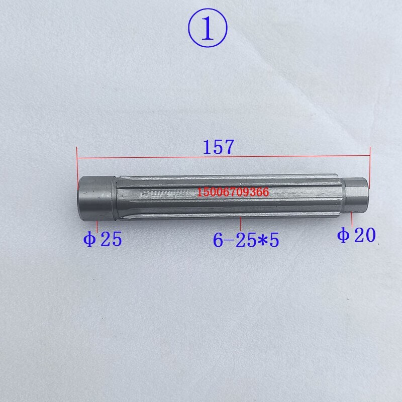 妙普乐z3035z3040摇臂钻床齿轮轴滕州摇臂钻床主轴箱齿轮传动轴花键轴