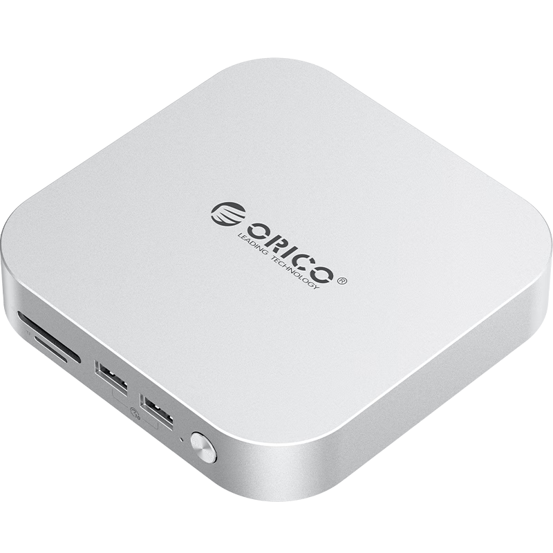 奧睿科（ORICO）Macmini M4擴展塢硬盤盒M.2外接固態(tài)硬盤存儲擴展底座桌面支架配件硬盤拓展塢M410P