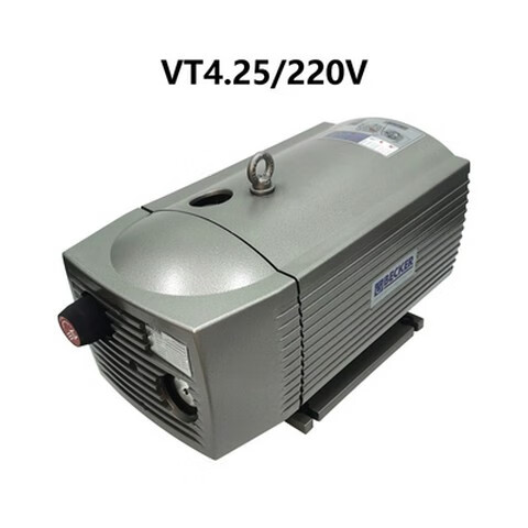 其能貝克真空泵工業(yè)用德國(guó)進(jìn)口vt4.25vt4.40抽真空氣干旋片式真空泵 VT4.25單相220V)