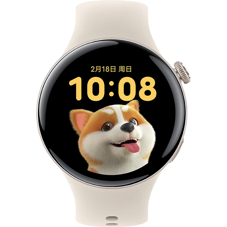 再降价：vivo WATCH 3 eSIM软胶版月光白 AIGC智能手表表盘 血氧心率监测 自研蓝河系统情人节礼物男生送女友