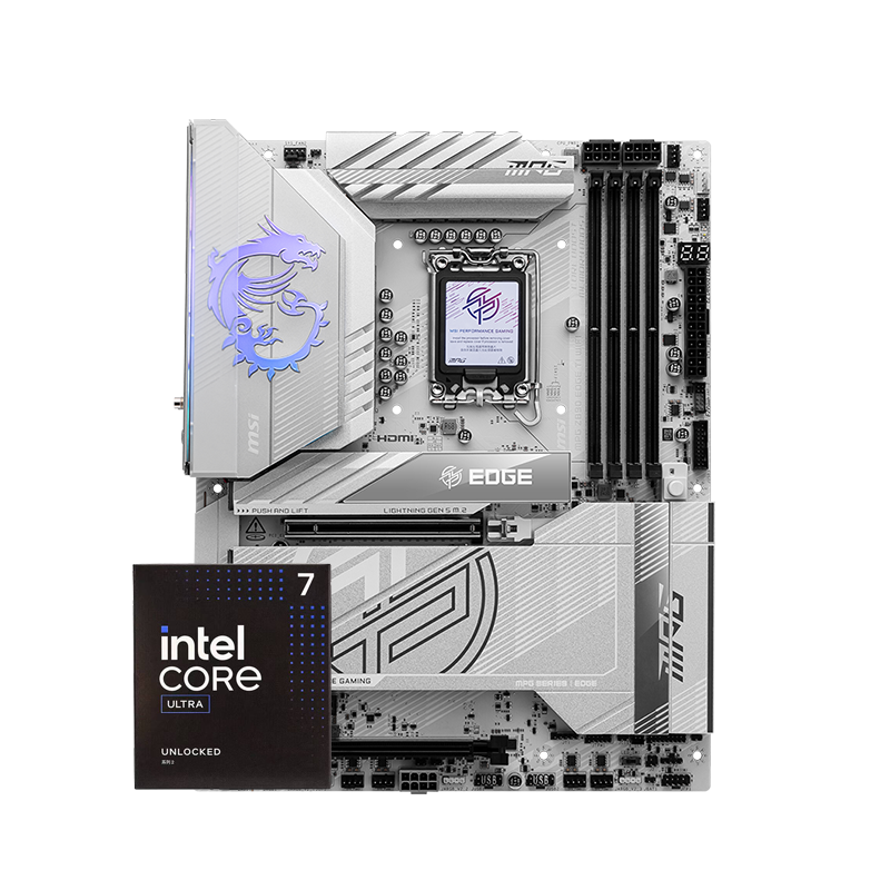 ڲ΢ B860M Z890  Ӣض  Ultra 7 265Kװ CPUװ Z890 EDGE TI WIFI Ultra 7 265Kװ