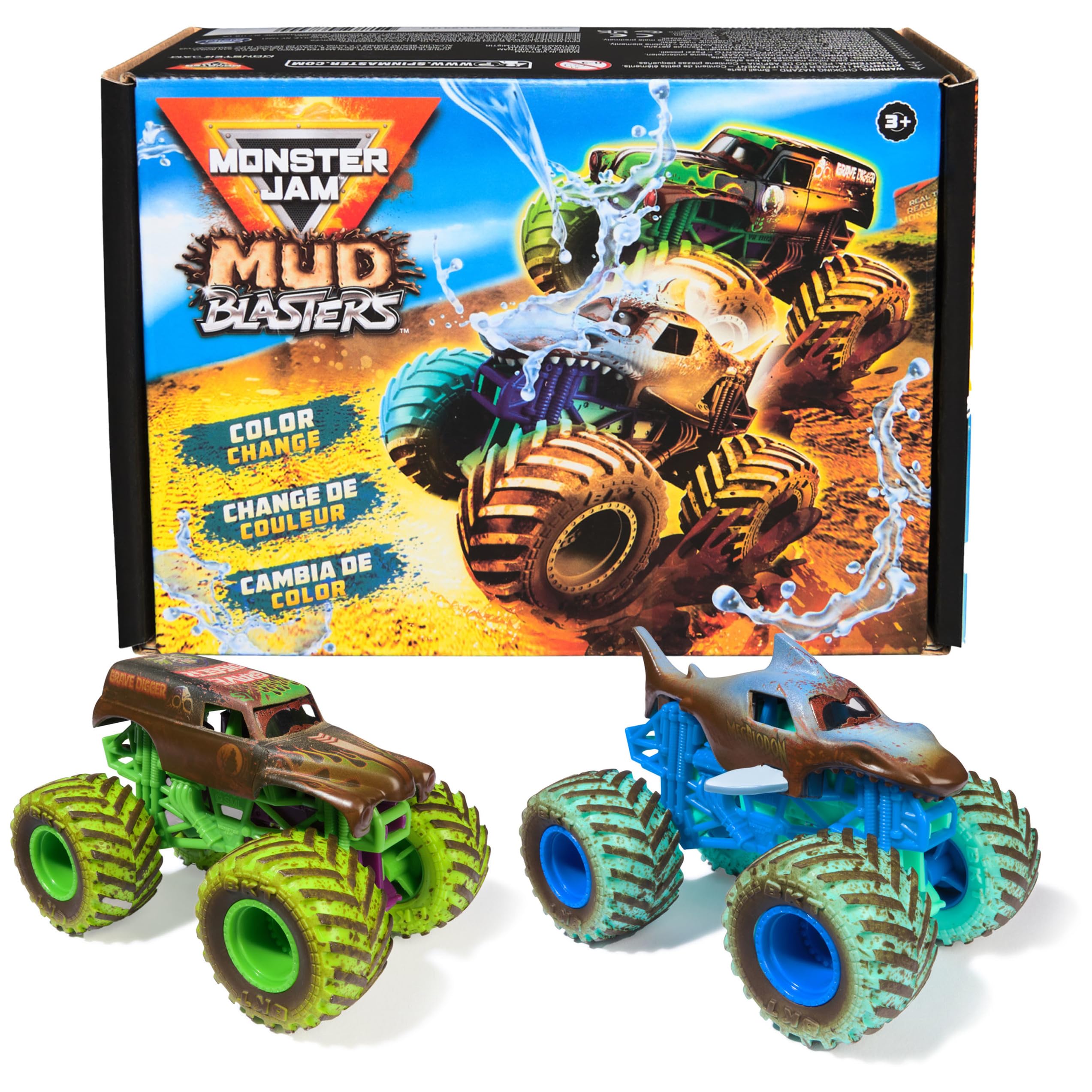 Monster Jam Mud Blasters
