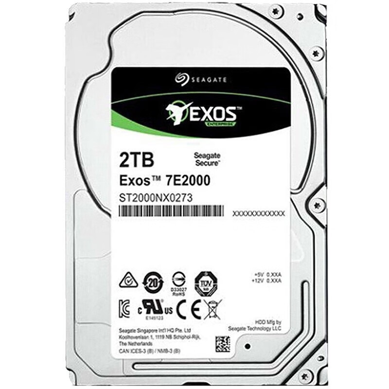 希捷Seagate/希捷 银河Exos企业级硬盘SAS 2T2.5英寸2TB