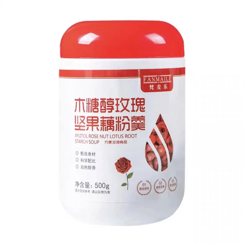 其他家 梵麦乐木糖醇玫瑰坚果藕粉羹500g 一盒