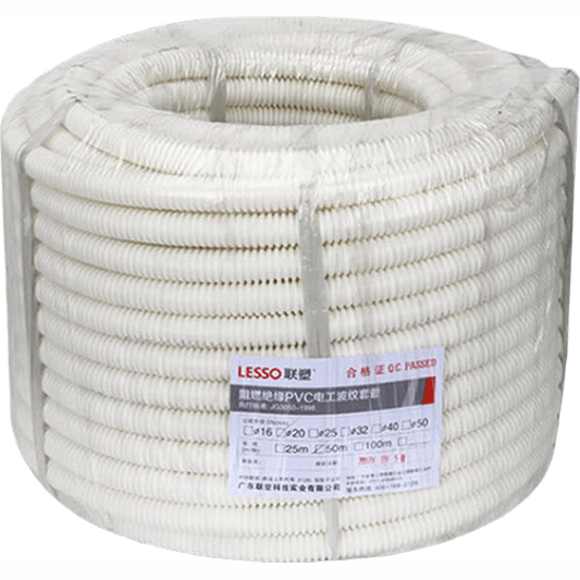 ���ڲ��������ܣ�LESSO��PVC������ȼ���ƹ� �繤�׹� ���߱������ܴ��߹� �������ܵ��ߵ��»��� dn20 50M 60.33Ԫ(������)